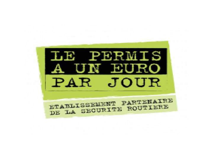 Le permis a un euro par jour logo Tours